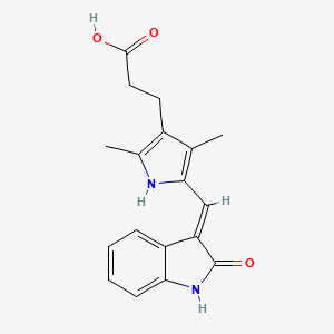 molecular formula C18H18N2O3 B1684534 Orantinib CAS No. 252916-29-3