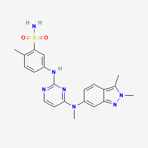 B1684535 Pazopanib CAS No. 444731-52-6