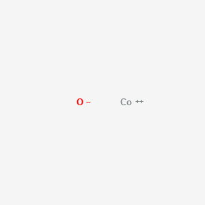 molecular formula CoO B168454 Cobalt(2+);oxygen(2-) CAS No. 11104-61-3