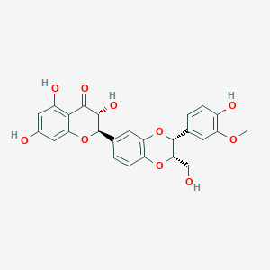 molecular formula C25H22O10 B1684548 Silibinin CAS No. 22888-70-6