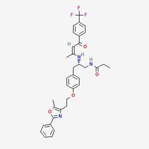 molecular formula C35H36F3N3O4- B1684553 GW6471 CAS No. 880635-03-0