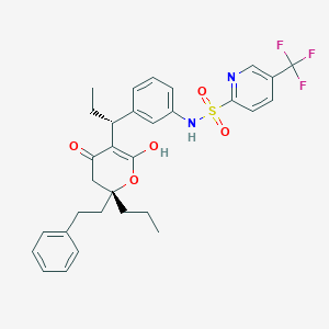 molecular formula C31H33F3N2O5S B1684565 Tipranavir CAS No. 174484-41-4