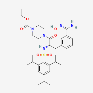 molecular formula C32H47N5O6S B1684566 Mesupron CAS No. 1191101-18-4