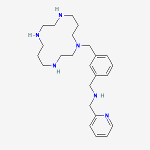 molecular formula C24H44Br6N6 B1684567 AMD 3465 hexahydrobromide CAS No. 185991-07-5