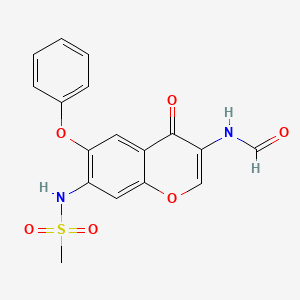 molecular formula C17H14N2O6S B1684580 Iguratimod CAS No. 123663-49-0