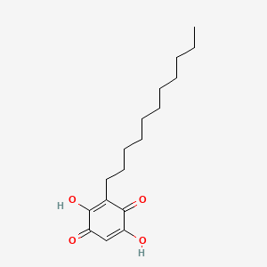 molecular formula C17H26O4 B1684587 Embelin CAS No. 550-24-3