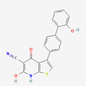 molecular formula C20H12N2O3S B1684590 A-769662 CAS No. 844499-71-4