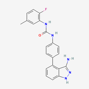 molecular formula C21H18FN5O B1684607 Linifanib CAS No. 796967-16-3
