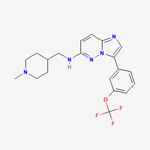 molecular formula C20H22F3N5O B1684610 SGI-1776 free base CAS No. 1025065-69-3