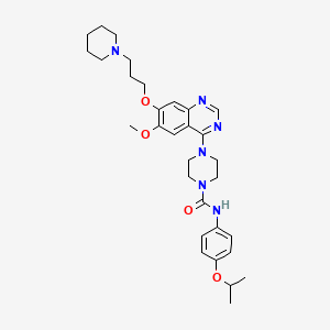 molecular formula C31H42N6O4 B1684613 Tandutinib CAS No. 387867-13-2
