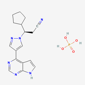 molecular formula C17H21N6O4P B1684628 Jakafi CAS No. 1092939-17-7