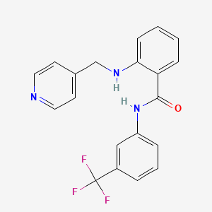 molecular formula C20H16F3N3O B1684630 AAL993 CAS No. 269390-77-4