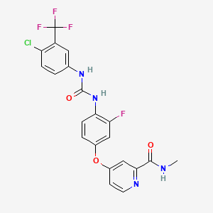 molecular formula C21H15ClF4N4O3 B1684635 Regorafenib CAS No. 755037-03-7