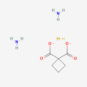 molecular formula C6H14N2O4Pt+2 B1684641 Carboplatin CAS No. 41575-94-4