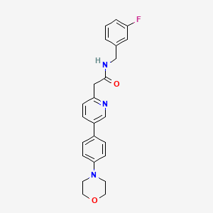 molecular formula C24H24FN3O2 B1684642 Kx2-361 CAS No. 897016-26-1