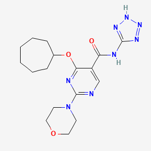 molecular formula C17H24N8O3 B1684645 PF-376304 