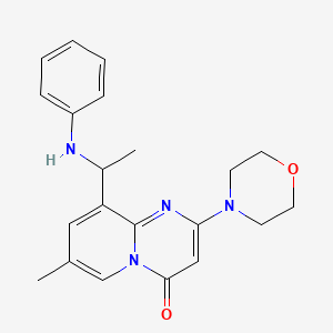 molecular formula C21H24N4O2 B1684653 Tgx-221 CAS No. 663619-89-4