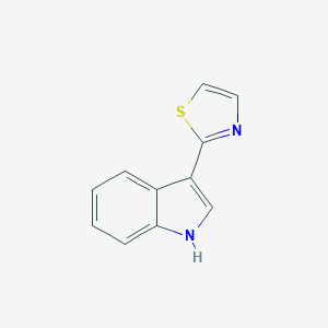 molecular formula C11H8N2S B168466 Camalexin CAS No. 135531-86-1