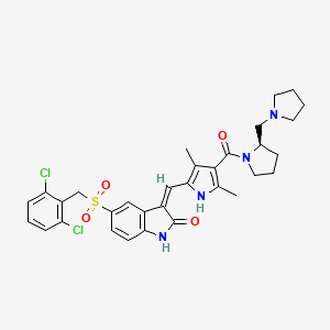 molecular formula C32H34Cl2N4O4S B1684696 PHA-665752 CAS No. 477575-56-7