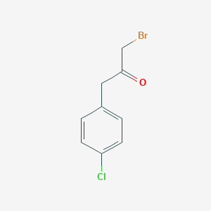 molecular formula C9H8BrClO B168473 1-Bromo-3-(4-chlorophenyl)propan-2-one CAS No. 103557-35-3