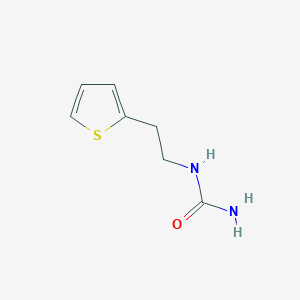 molecular formula C7H10N2OS B168482 N-(2-thien-2-ylethyl)urea CAS No. 106860-34-8
