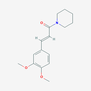 1-(3,4-Dimethoxycinnamoyl)piperidine