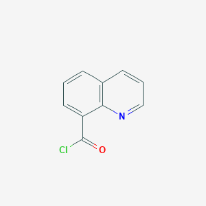 molecular formula C10H6ClNO B168518 Quinoline-8-carbonyl chloride CAS No. 100517-41-7