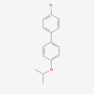 molecular formula C15H15BrO B168527 4-Bromo-4'-isopropoxybiphenyl CAS No. 153486-91-0