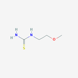 molecular formula C4H10N2OS B016854 1-(2-Methoxyethyl)-2-thiourea CAS No. 102353-42-4