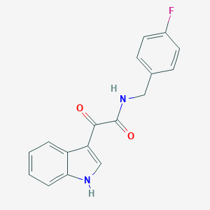 molecular formula C17H13FN2O2 B168558 TCS1105 CAS No. 185391-33-7