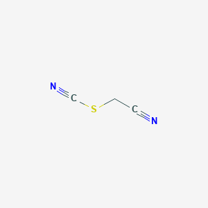 molecular formula C3H2N2S B168568 氰甲基硫氰酸酯 CAS No. 14090-64-3