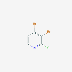 molecular formula C5H2Br2ClN B168579 3,4-Dibromo-2-chloropyridine CAS No. 134039-99-9