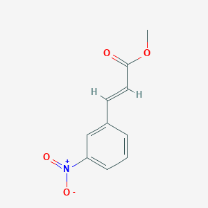 molecular formula C10H9NO4 B168584 甲基 (E)-间硝基肉桂酸酯 CAS No. 1664-59-1