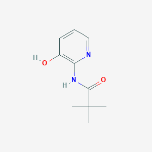 molecular formula C10H14N2O2 B168594 N-(3-Hydroxypyridin-2-yl)pivalamide CAS No. 177744-83-1