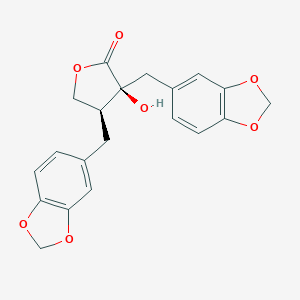molecular formula C20H18O7 B168599 Meridinol 