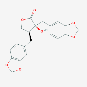 molecular formula C20H18O7 B168599 Meridinol CAS No. 120051-54-9