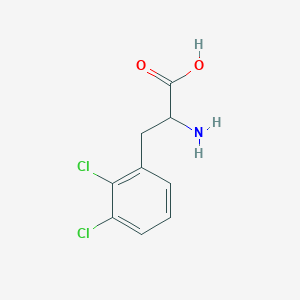 molecular formula C9H9Cl2NO2 B016861 2-氨基-3-(2,3-二氯苯基)丙酸 CAS No. 110300-04-4