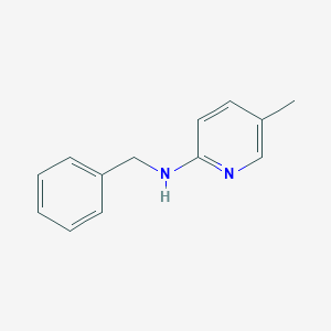 molecular formula C13H14N2 B168618 N-benzyl-5-methylpyridin-2-amine CAS No. 105972-23-4
