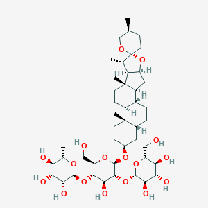 molecular formula C45H74O17 B168651 Shatavarin IV CAS No. 113982-32-4
