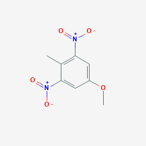 molecular formula C8H8N2O5 B168659 5-Methoxy-2-methyl-1,3-dinitrobenzene CAS No. 16024-29-6