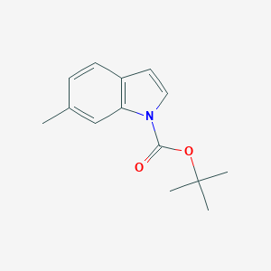 molecular formula C14H17NO2 B168660 tert-Butyl 6-methyl-1H-indole-1-carboxylate CAS No. 127956-24-5