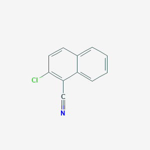 molecular formula C11H6ClN B168664 2-Chloronaphthalene-1-carbonitrile CAS No. 109297-28-1