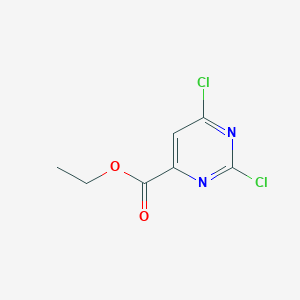 molecular formula C7H6Cl2N2O2 B168696 Ethyl 2,6-dichloropyrimidine-4-carboxylate CAS No. 18127-43-0