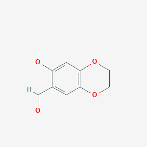 7-Methoxy-2,3-dihydro-1,4-benzodioxine-6-carbaldehyde
