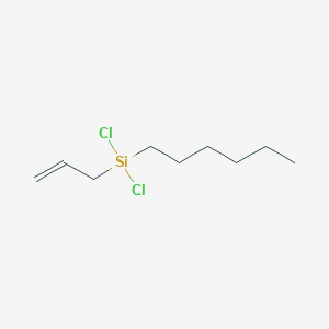 molecular formula C9H18Cl2Si B168741 Allylhexyldichlorosilane CAS No. 168270-62-0