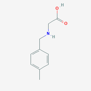 molecular formula C10H13NO2 B168742 (4-Methyl-benzylamino)-acetic acid CAS No. 114479-34-4
