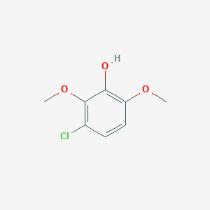 molecular formula C8H9ClO3 B168780 2,6-Dimethoxy-3-chlorophenol CAS No. 18113-22-9
