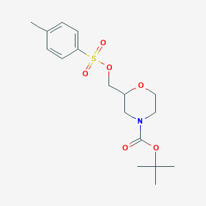 tert-Butyl 2-((tosyloxy)methyl)morpholine-4-carboxylate