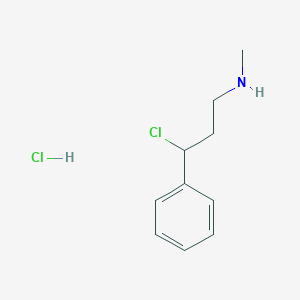 N-methyl-3-chloro-3-phenylpropylamine Hydrochloride