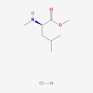 molecular formula C8H18ClNO2 B168824 N-Me-D-Leu-OMe.HCl CAS No. 130115-50-3